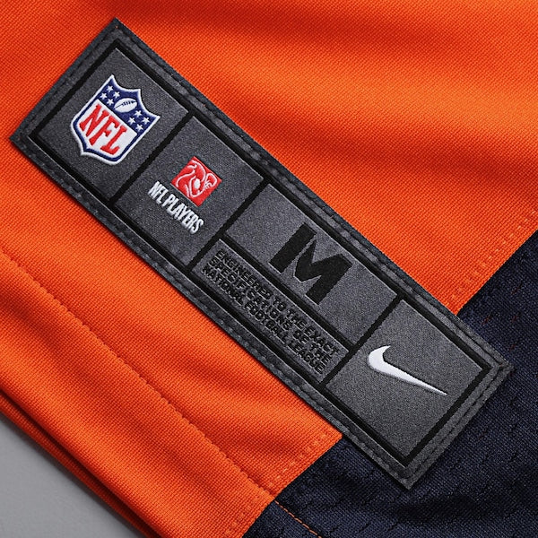 Peyton Manning Denver Broncos Nike Youth Team Color Game Jersey - Orange - Image 4
