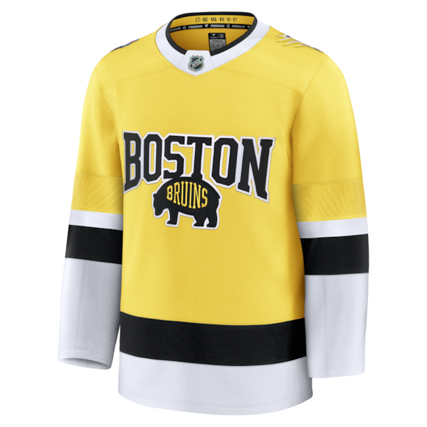 Boston Bruins 2026 NHL Stadium Series Premium Custom Jersey - Gold - Image 2