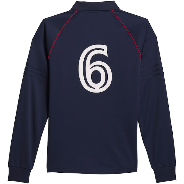 Orchard x New England Revolution adidas Skateboarding Long Sleeve Jersey - Navy - Image 3