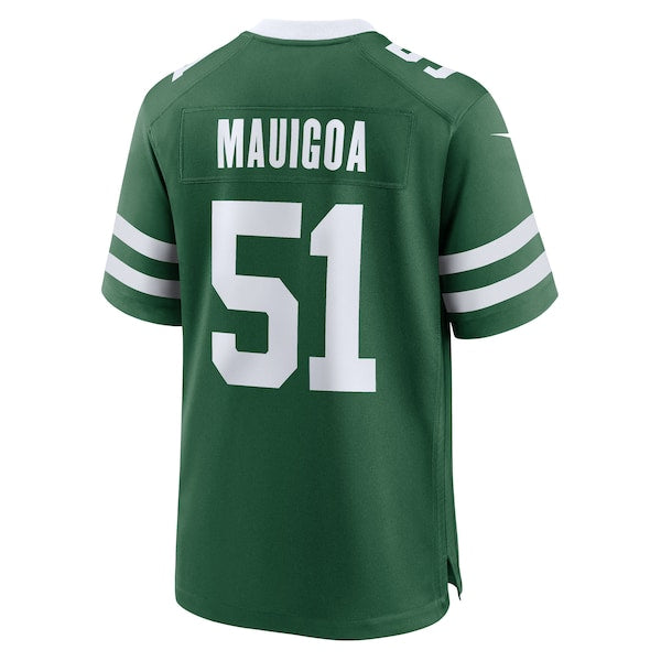 Francisco Mauigoa New York Jets Nike Team Game Jersey - Legacy Green - Image 3