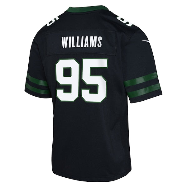 Quinnen Williams New York Jets Nike Youth Alternate Game Jersey - Legacy Black/Green - Image 6
