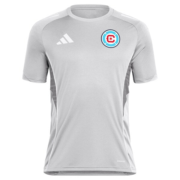 Chicago Fire adidas 2025 Training Jersey - Silver - Image 2
