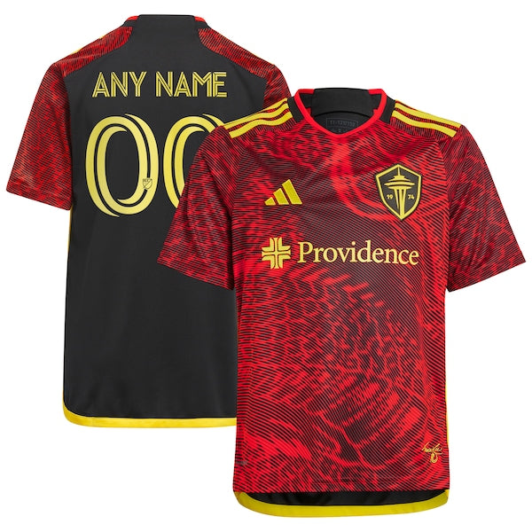 Seattle Sounders FC adidas Youth 2024 The Bruce Lee Kit Replica Custom Jersey?ยจC Red