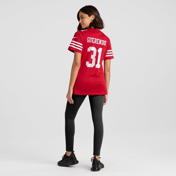 Isaac Guerendo San Francisco 49ers Nike Women's Game Jersey - Scarlet - Image 6