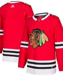 Chicago Blackhawks adidas Home Authentic Blank Jersey - Red