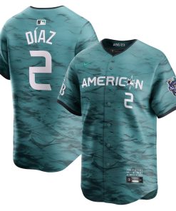 Yandy D¨ªaz American League Nike 2023 MLB All-Star Game Limited Player Jersey - Teal