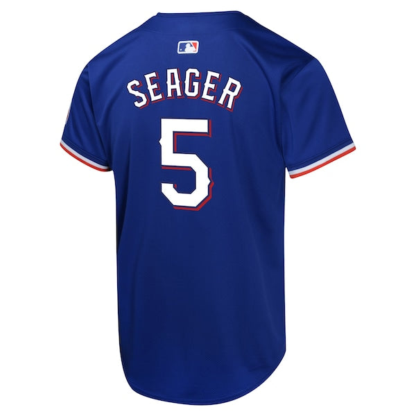 Corey Seager Texas Rangers Nike Youth Alternate Limited Player Jersey - Royal - Image 3