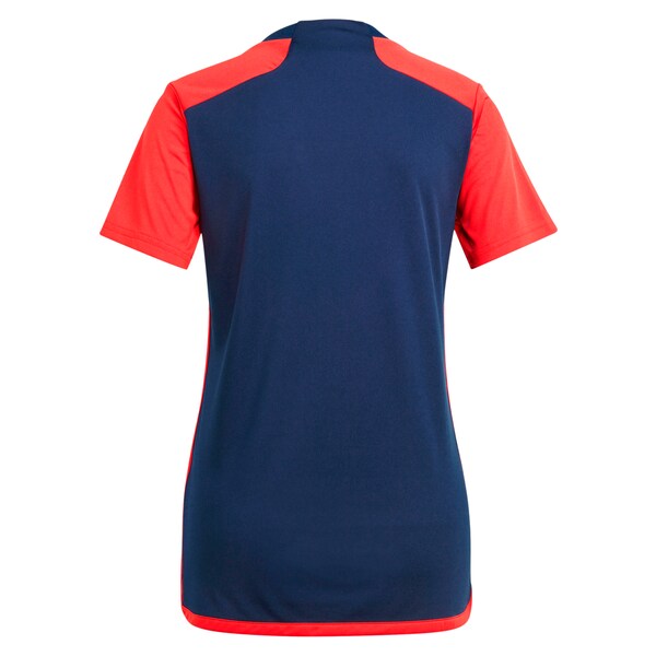 New England Revolution adidas Women's 2024 Boston Tea Party Replica Jersey?ยจC Navy - Image 2