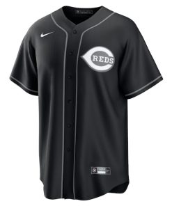 Alternative view of Elly De La Cruz Cincinnati Reds Nike Lights Out Replica Player Jersey - Black