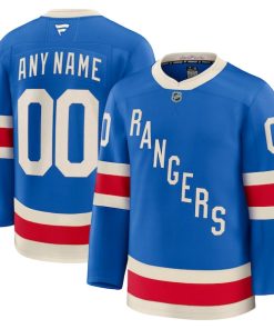 New York Rangers  Centennial Premium Custom Jersey - Blue/White/Navy/Royal