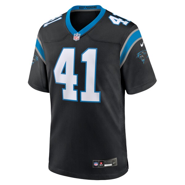 Claudin Cherelus Carolina Panthers Nike Team Game Jersey - Black - Image 2