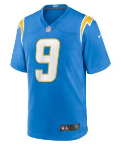 Alternative view of Kenneth Murray Jr. Los Angeles Chargers Nike Game Jersey - Powder Blue