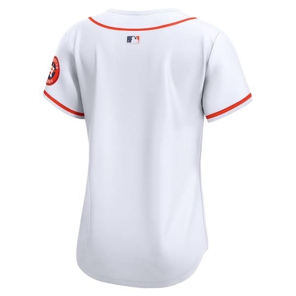 Houston Astros Nike Women's Home Limited Jersey - White - Image 3