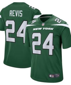 Darrelle Revis New York Jets Nike Retired Player Game Jersey - Gotham Green/White