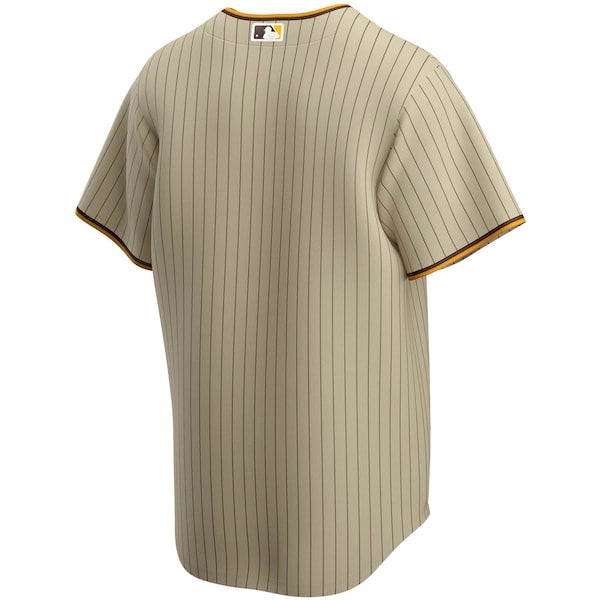 San Diego Padres Nike Alternate Replica Team Jersey - Tan - Image 3