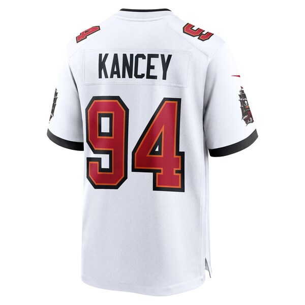 Calijah Kancey Tampa Bay Buccaneers Nike Game Jersey - White/Orange - Image 4