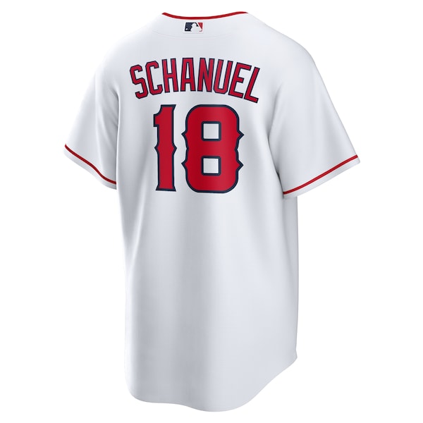 Nolan Schanuel Los Angeles Angels Nike Home Replica Jersey - White - Image 3