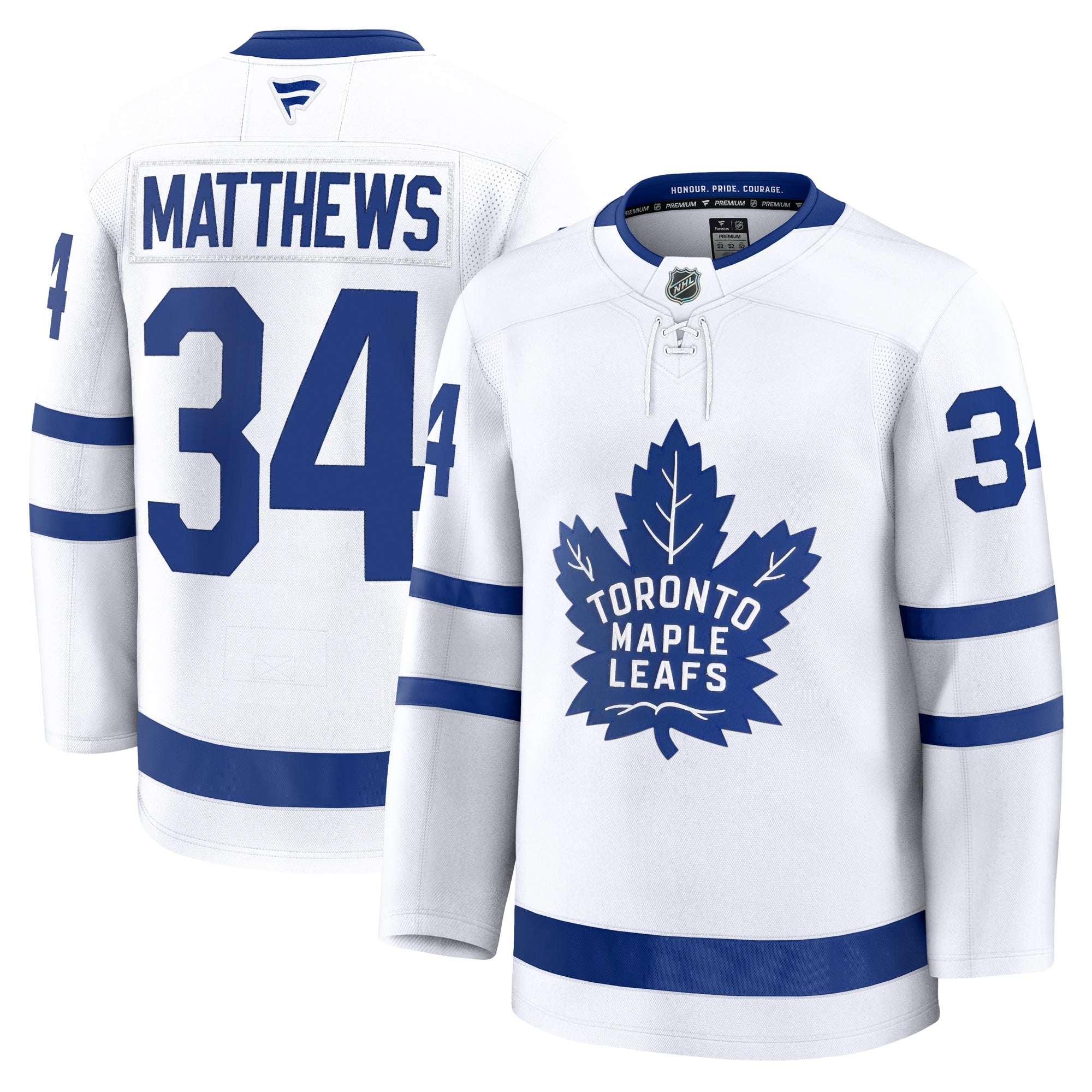 Auston Matthews Toronto Maple Leafs Home Premium Jersey - Blue/White - Image 6