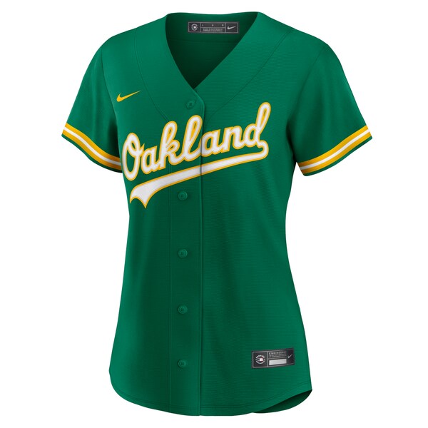 Oakland Athletics Nike Women's Alternate Replica Team Jersey - Kelly Green - Image 2