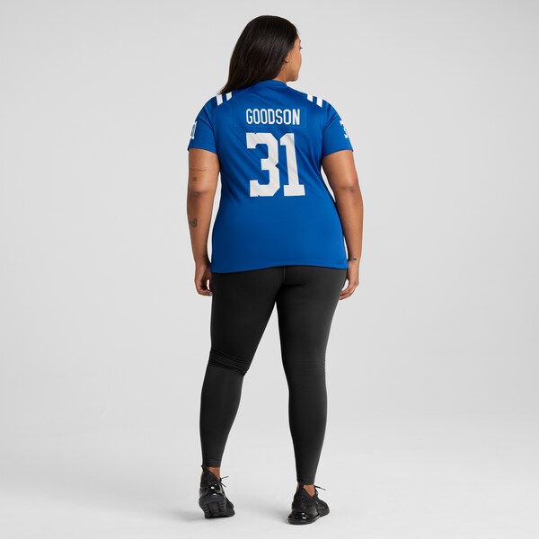 Tyler Goodson Indianapolis Colts Nike Women's Game Jersey - Royal - Image 8