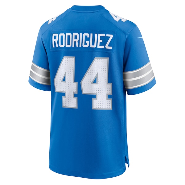 Malcolm Rodriguez Detroit Lions Nike Game Jersey - Blue - Image 4