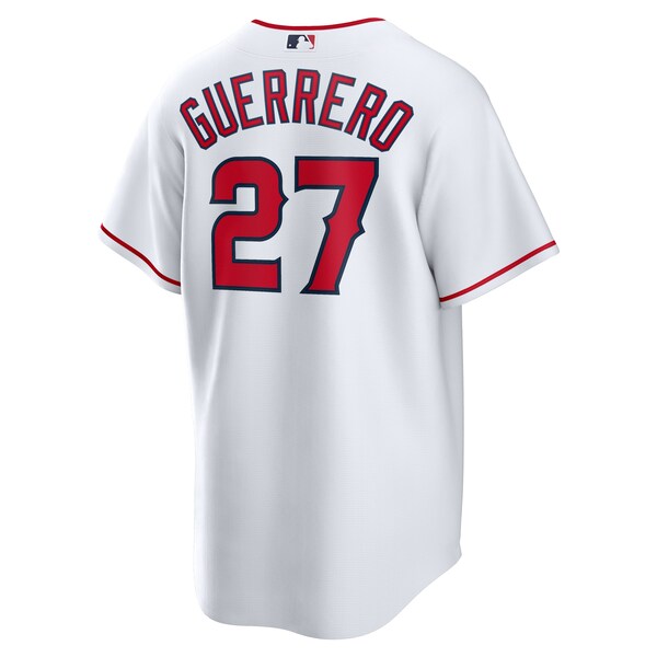 Vladimir Guerrero Los Angeles Angels Nike Home Retired Player Replica Jersey - White - Image 3