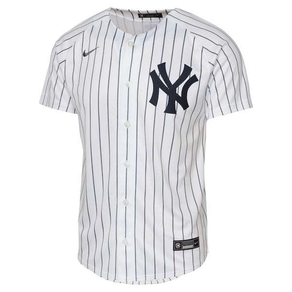 Aaron Judge New York Yankees Nike Youth Home Limited Player Jersey - White - Image 2