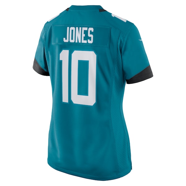 Mac Jones Jacksonville Jaguars Nike Women's Team Game Jersey - Teal - Image 3