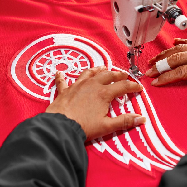 Detroit Red Wings Home Authentic Pro Custom Jersey - Red - Image 4
