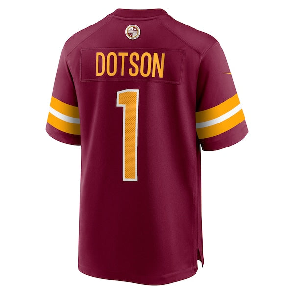 Jahan Dotson Washington Commanders Nike Player Game Jersey - Burgundy - Image 3