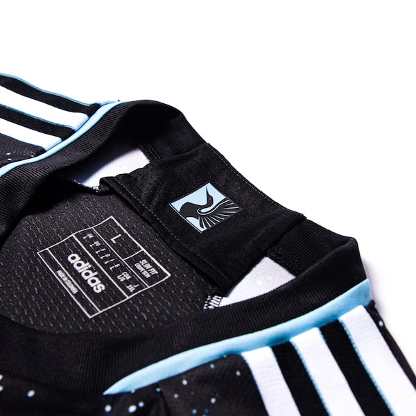 Minnesota United FC adidas 2024 Starry Night Authentic Custom Jersey - Black - Image 7