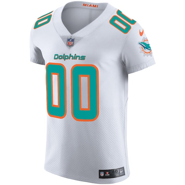 Miami Dolphins Nike Vapor Untouchable Elite Custom Jersey - White - Image 3