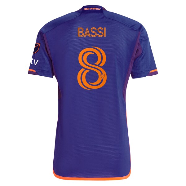 Amine Bassi Houston Dynamo FC adidas 2024 Still Holdin' Authentic Player Jersey?ยจC Purple - Image 3