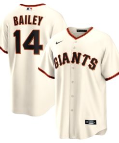 Patrick Bailey San Francisco Giants Nike Home Replica Jersey - Cream