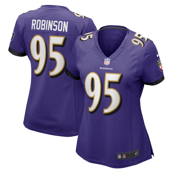 Tavius Robinson Baltimore Ravens Nike Women's Game Jersey - Purple - Image 2