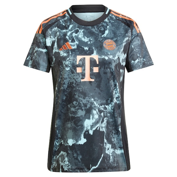 Bayern Munich adidas Women's 2024/25 Away Replica Jersey - Black - Image 2