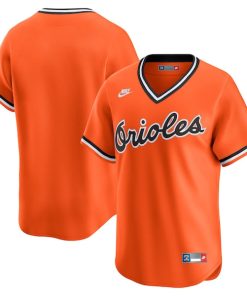 Baltimore Orioles Nike Throwback Cooperstown Collection Limited Jersey - Orange