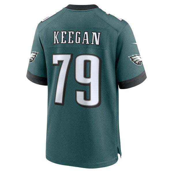 Trevor Keegan Philadelphia Eagles Nike Team Game Jersey - Midnight Green - Image 4