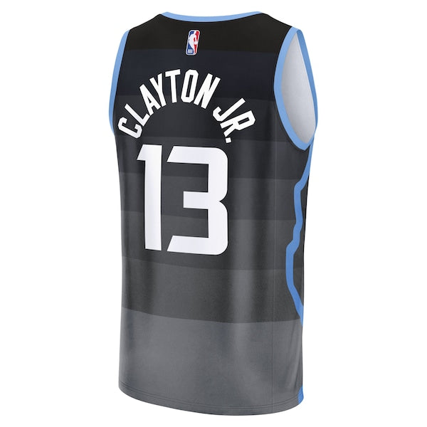 Walter Clayton Jr. Utah Jazz Youth 2025/26 City Edition Fastbreak Jersey - Black - Image 3