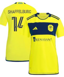 Jacob Shaffelburg Nashville SC adidas Women's 2024 The 615 Kit Replica Player Jersey - Yellow
