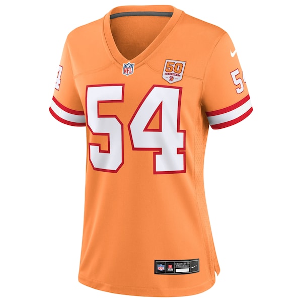 Lavonte David Tampa Bay Buccaneers Nike Women's 50th Season Game Jersey - Creamsicle/Red/White - Image 6