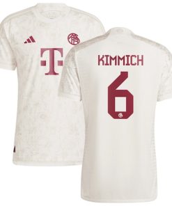 Joshua Kimmich Bayern Munich adidas 2023/24 Third Authentic Jersey - White