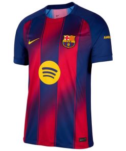 Alternative view of Barcelona Nike 2025/26 Home Replica Custom Jersey - Navy
