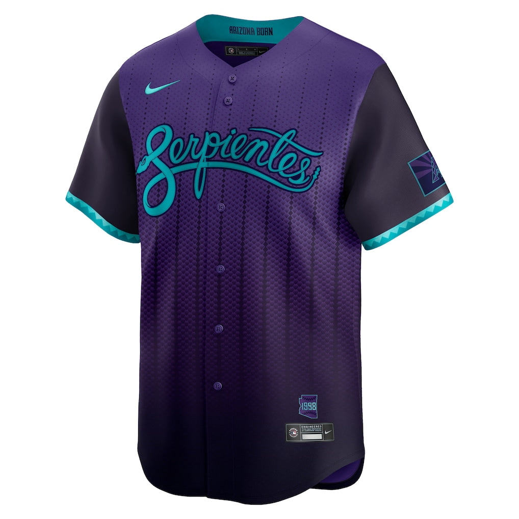 Corbin Carroll Arizona Diamondbacks Nike 2025 City Connect Limited Player Jersey - Purple - Image 5