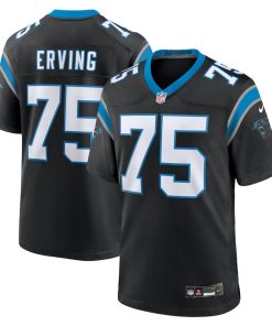 Cameron Erving Carolina Panthers Nike Team Game Jersey - Black