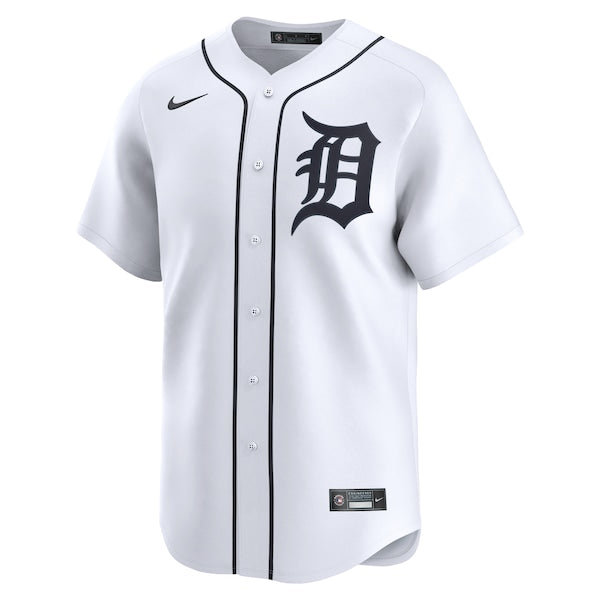 Tarik Skubal Detroit Tigers Nike Home Limited Player Jersey - White - Image 2