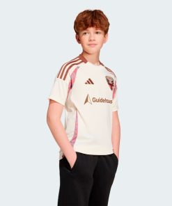 D.C. United adidas Youth 2025 The Soul Kit Replica Jersey - Natural