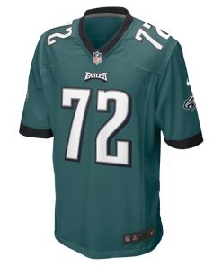 Alternative view of Moro Ojomo Philadelphia Eagles Nike Team Game Jersey - Midnight Green