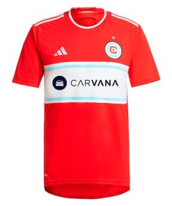 Alternative view of Hugo Cuypers Chicago Fire adidas 2024 Return To Red Replica Player Jersey - Red