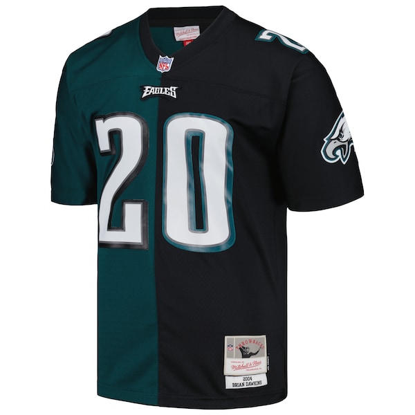 Brian Dawkins Philadelphia Eagles 2004 Split Legacy Replica Jersey - Midnight Green/Black - Image 2
